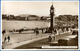 ROYAUME UNI / UK : WEYMOUTH JUBILEE CLOCK & ESPLANADE - Weymouth