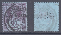 GB-PERFIN 1887 2½d Jubilee, Perf.  G E R - Perfins