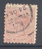 NEW ZEALAND, 1891 1/- (P10) FU, Cat £16 - Gebruikt