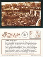 Postcard CLACTON ON SEA Bandstand 1928 Essex Nostalgia Repro - Clacton On Sea