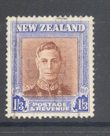 NEW ZEALAND, 1947-52 1s3d (wmk Upright) FU, Cat £5 - Usati