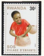 Rwanda YT 984/91 ** : SOS Village D'enfants - 1981 - Unused Stamps