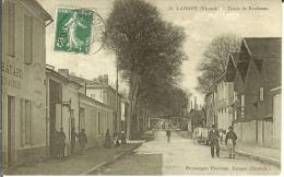 CPA  LANGON, Route De Bordeaux  8784 - Langon