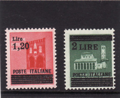 P - 1945 Italia - R.S.I. Soprastampati - Mint/hinged