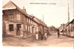Sigy-en-Bray (Argueil-Dieppe-Seine-Maritime)-Le Centre-Bistrot Du Coin-vélos-cyclistes-anim ée-couleur - Dieppe