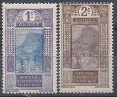 Guinée N° 63-64 * Neuf - Neufs