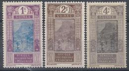Guinée N° 63-64-65 * Neuf - Unused Stamps