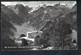 F997 Suisse, Braunwald,  Hotel Braunwald Mit Todikette - Used - Braunwald