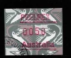 AUSTRALIA - 1992  FRAMAS  EMU   50c.  PEELPEX  FINE USED - Timbres De Distributeurs [ATM]