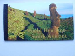UNO-New York 1066/72 MH 12 Booklet 12 ++/mnh, UNESCO-Welterbe: Südamerika - Carnets