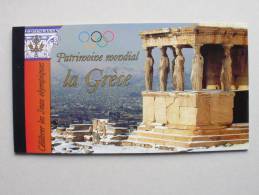 UNO-Genf 497/02 MH 9 Booklet 9 ** MNH, UNESCO-Welterbe: Griechenland - Booklets