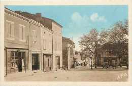 Tarn-et-garonne - Ref A61- Monclar-de-quercy - Place Du Marché  - Carte Bon état - - Montclar De Quercy