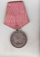 Romania - Labor Medal - RSR Variant - Roumanie - Other & Unclassified