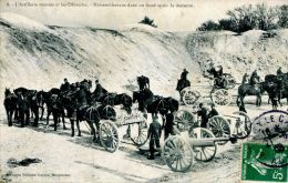 N°34559 -cpa L'artillerie Montée Et Les Obstacles- - Regiments