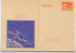 DDR P86I-1-86 C28 Privater Zudruck TAG DER RAUMFAHRT 1986 - Other & Unclassified