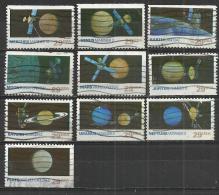 USA 1991 - PLANETS - FULL SET - USED OBLITERE GESTEMPELT USADO - Verenigde Staten