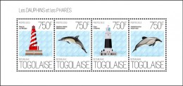 Togo. 2013 Dolphins And Lighthouses. (607a) - Dauphins