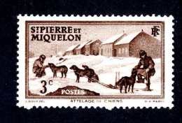 4680x)  St Pierre & Miquelon 1938 - Scott # 173  ~mint*~ Offers Welcome! - Neufs