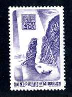 4686x)  St Pierre & Miquelon 1947 - Scott # 325  ~mnh**~ Offers Welcome! - Unused Stamps