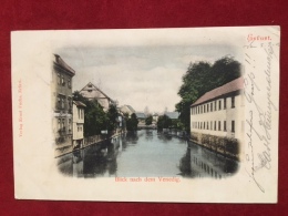 AK Erfurt 1900 Blick Nach Dem Venedig - Erfurt