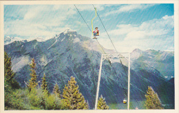 Canada Banff Chair Lift On Mt Norquay Alberta - Banff