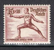 DR Olympiade 1936 Mi.-Nr. 614 Postfrisch ** Prachtstück, Siehe Bild - Neufs