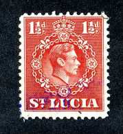 4768x)  St. Lucia 1943 - Scott # 113 ~ Used ~ Offers Welcome! - St.Lucia (...-1978)