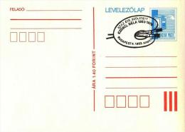 HUNGARY - 1983.Postal Stationery -  Ordinary Postal Stationery- With Spec.cancel. - Birth Centenary Of Painter Czóbel - Ganzsachen