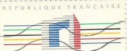 SOMMET DE L'ARCHE N° 2600 - LIGNE VERTE DECALEE, Voyez Les Trois Scans - Brieven En Documenten