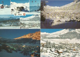 FLIMS Im WINTER 12 Karten - Flims