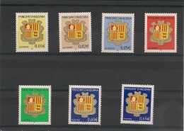 ANDORRE  Années 2002/2008 Armoiries** - Unused Stamps