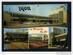 69  LYON Carte Multi Vues De La Mairie Du 8e - Lyon 8