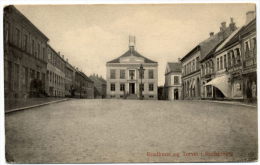 DENMARK - RAADHUSET OG TORVET I RUDKJOBING RUDKOBING - Denmark