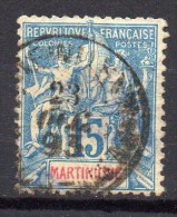 Martinique - 1892 - N° Yvert : 36 - Usati