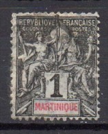 Martinique - 1892 - N° Yvert : 31 - Used Stamps