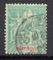 Martinique - 1892 - N° Yvert : 34 - Gebraucht