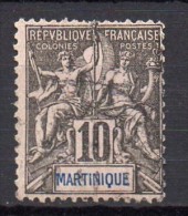 Martinique - 1892 - N° Yvert : 35 - Usati