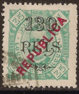 Lourenço Marques - 1914 King Carlos Overprinted REPUBLICA - Lourenzo Marques