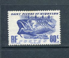 SAINT-PIERRE ET MIQUELON - Y&T N° 330* - Morue - Ongebruikt