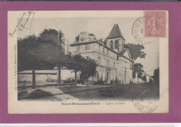 95.-  SAINT-BRICE-SOUS-FORET .- Eglise Et Place - Saint-Brice-sous-Forêt
