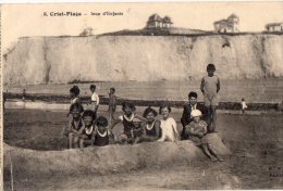 Criel Sur Mer   76  Plage  Jeux D'enfants - Criel Sur Mer