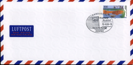 AEROGRAMMA GERMANIA DEUTSCHLAND GERMANY 1998 STATIONERY GANZSACHE ENTIER - Briefomslagen - Gebruikt