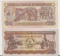 AFRIQUE / MOZAMBIQUE - 50 METICAIS 1986 - UNC - Mozambique