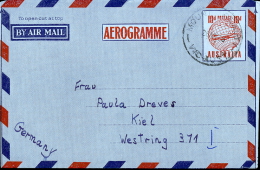 AEROGRAMMA AUSTRALIA To GERMANY 1958 STATIONERY GANZSACHE ENTIER - Luchtpostbladen