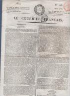 LE COURRIER FRANCAIS 4 05 1824 - LONDRES RIO DE JANEIRO - EMPRUNTS D'ESPAGNE - GRAVEUR HENRI LAURENT - RENTES - 1800 - 1849