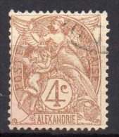 Alexandrie - 1902/03 - N° Yvert : 22 - Usati