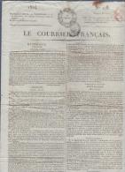 LE COURRIER FRANCAIS 26 06 1824 - NEW YORK - LONDRES AMERIQUE DU SUD - DEPENSES ARMEE D'ESPAGNE - JOURNAL LA QUOTIDIENNE - 1800 - 1849