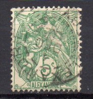 Alexandrie - 1902/03 - N° Yvert : 23 - Used Stamps