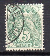 Alexandrie - 1902/03 - N° Yvert : 23 - Gebruikt