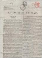 LE COURRIER FRANCAIS 28 06 1824 - COLOMBIE - WIESBADEN - TURQUIE - MADRID - ESPAGNE OUVRARD - THEATRES - 1800 - 1849